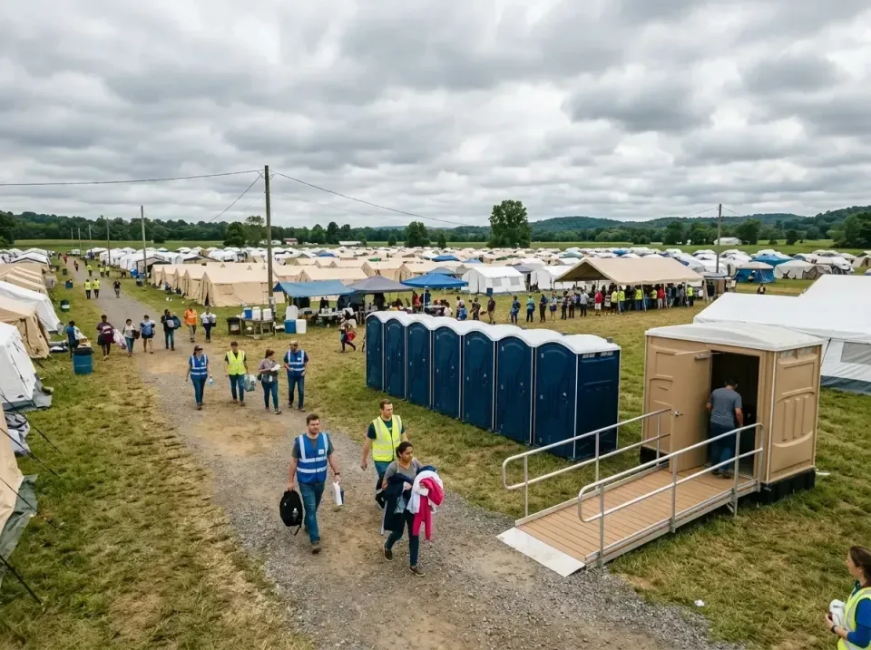 disaster-relief-camp-restrooms-010 — frequently asked questions, Dumpster & Portable Bathrooms Rental in Phoenix Lake, CA